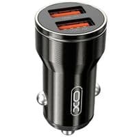 Автомобильное зарядное устройство XO CC48 (2хUSB, 2.4A) 12W Black