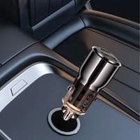 Автомобильное зарядное устройство для XO CC58 (USB, USB-C, 3.25A) 95W Dark Grey