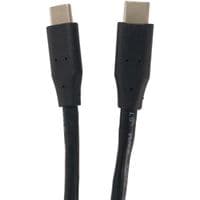 Кабель USB 2.0 Type-C M-M, 1м (60W) чорний