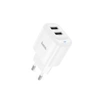 Зарядний пристрій HOCO C141A Smart dual-port charger White
