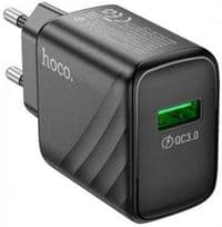 Зарядний пристрій HOCO CS21A Rich single port QC3.0 charger Black