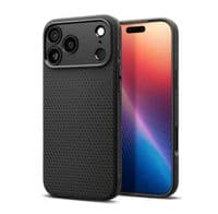 Чохол Spigen для iPhone 17 Pro Max, Liquid Air, Matte Black