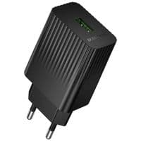 Сетевое зарядное устройство BOROFONE BAS72A Source single port QC3.0 charger Black