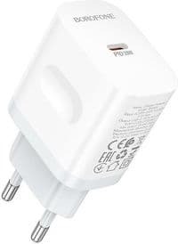 Зарядний пристрій BOROFONE BA99A Breeze single port PD20W charger White