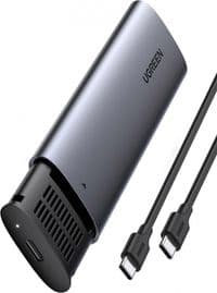 Зовнішня кишеня для накопичувача UGREEN USB-C M-2 M-Key 10G Enclosure C TO C Cable 50cm