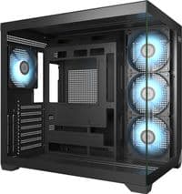 Корпус PcCOOLER CPS C3 T700 ARGB BK чорний ATX/Micro ATX/Mini-ITX без БП (LxWxH)420x285x400мм/