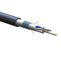Кабель VO универсальный U-DQ(ZN)H(SR)H 2x12 E9 SMF-28e+, LT 2.3, политрубчатый, гофрированная броня, LSZH/FRNC, Corning