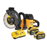 Пила відрізна беззахисна акумуляторна DeWALT DCS691X2