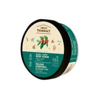 Скраб для тела Green Pharmacy Сахарно-кофейный Зеленый кофе и имбирное масло 200 мл (4823015945380)