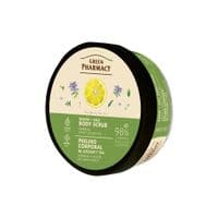 Скраб для тела Green Pharmacy Сахарно-солевой Вербена и масло сладкого лимона 200 мл (4823015945410)