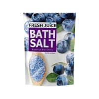 Соль для ванн Fresh Juice Blueberry & Black Cherry Дой-пак 500 г (4823015937613)