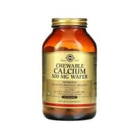Мінерали Solgar Кальцій, 500 мг, Chewable Calcium, 120 жувальних таблеток (SOL-00410)