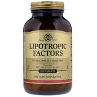 Вітамінно-мінеральний комплекс Solgar Ліпотропних Фактор, Lipotropic Factors, 100 таблеток (SOL-01581)
