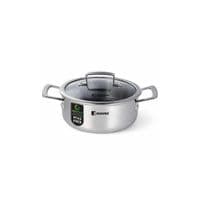Кастрюля Bergner Steelblue, с крышкой 20 см (BG-33221-BL)