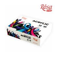 Акриловые краски Rosa START Graffiti 12x10мл (4823098531074)