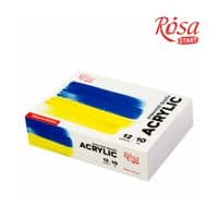 Акриловые краски Rosa START Ukraine 12x10 мл (4823098531036)