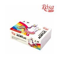 Акрилові фарби Rosa START Unicorn 6 x10 мл (4823098531029)