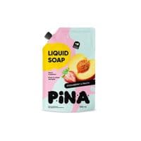 Жидкое мыло Pina Strawberry and peach Дой-пак 550 мл (4820287020418)