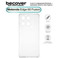 Чехол для мобильного телефона BeCover Anti-Shock Motorola Edge 60 Fusion Clear (713805)