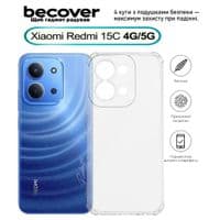 Чохол до мобільного телефона BeCover Anti-Shock Xiaomi Redmi 15C 4G/5G Clear (713812)