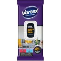 Серветки для прибирання Vortex Вологі Для меблів З клапаном 48 шт. (4823071641271)