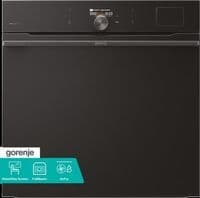 Духова шафа Gorenje електрична, 77л, A+, Wi-Fi, пароварка, дисплей, готув. на різн рівнях, чорний