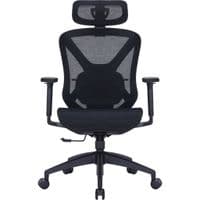 Крісло офісне Officepro Atlas OC630-B-B-B Black