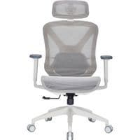 Крісло офісне Officepro Atlas OC630-W-LG-LG White/Light Gray