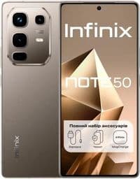 Смартфон INFINIX NOTE 50 X6858 8/256 ГБ (титаново-серый)