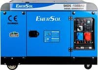 Генератор дизельный инверторный EnerSol SKD-13EBAUI 230В 12/13кВт электростартер 160кг