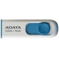 Накопичувач ADATA 16GB USB 2.0 C008 White