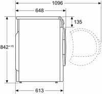Сушильна машина Bosch WQG14210UA