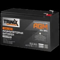 Свинцево-кислотная аккумуляторная батарея TRINIX SUPER CHARGE 9А•г 12В