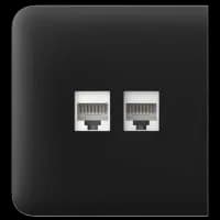 Панель фронтальна Ajax SideCover (LAN) black