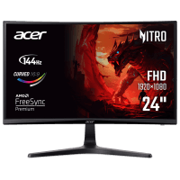 Монитор TFT ACER 23.6" ED240QP0bi (UM.UE0EE.004) VA Curved FHD 144Hz VGA HDMI Black