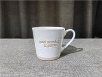Чашка Ardesto Good Morning, 370мл, кераміка, білий