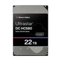 Жорсткий диск-сервер WD/HGST Ultrastar 22TB DC HC580, 3.5", 512 МБ, 7200 об/хв, SATA, 512E SE NP3, артикул: 0F62785