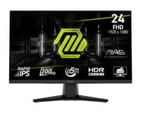 Монітор MSI 23.8" MAG 242F HDMI, DP, Audio, IPS, 200Hz, 0.5ms, sRGB 115%, FreeSync