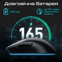 Мышь беспроводная RAWM SA-MH01 Black