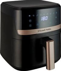Мультипіч Russell Hobbs SatisFry 1300Вт, чаша-4.3л, сенсорне управл., 9 авто. программ, пластик, чорний