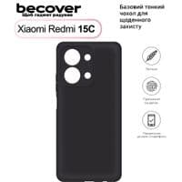 Чохол до мобільного телефона BeCover Silicone Xiaomi Redmi 15С 4G/5G Black (713784)
