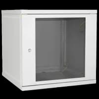 Шкаф настенный 19" IPCOM СН-12U-06-06-ДС-1-7035