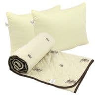 Одеяло Руно набор одеяло шерстяное 200х220 + 2 подушки 50х70 силиконовые Comfort Sheep (К_925.52ШКУ_Sheep)
