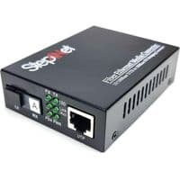 Медиаконвертер 10/100Base-TX в 100Base-FX, одномодовый, 1310 нм, SC/PC, 20 км Step4Net (MC-R-0,1-1SM-1310nm-20-LFP)