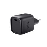 Зарядний пристрій мережевий Trust Maxo 30Вт, GaN, USB-C, PD/PPS, чорний