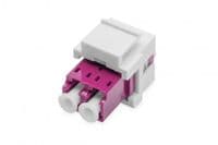 Модуль DIGITUS Keystone LC/LC duplex, MM OM4