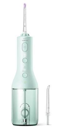 Іригатор Philips портативний Sonicare Cordless Power Flosser 3000, чохол, 2 насадки, м'ятний