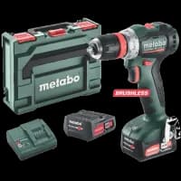 Аккумуляторная безщитковая дрель-шуруповерт Metabo PowerMaxx BS 12 BL Q 12V 2x2Ah Li-Power (601045500)