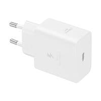 Сетевая зарядка SAMSUNG 45W Compact Power Adapter (w C to C Cable) EP-T4511XWEGEU / Белый