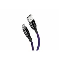 Дата кабель USB 2.0 AM to Lightning 1.0m 2.4A purple Baseus (CALCD-05)